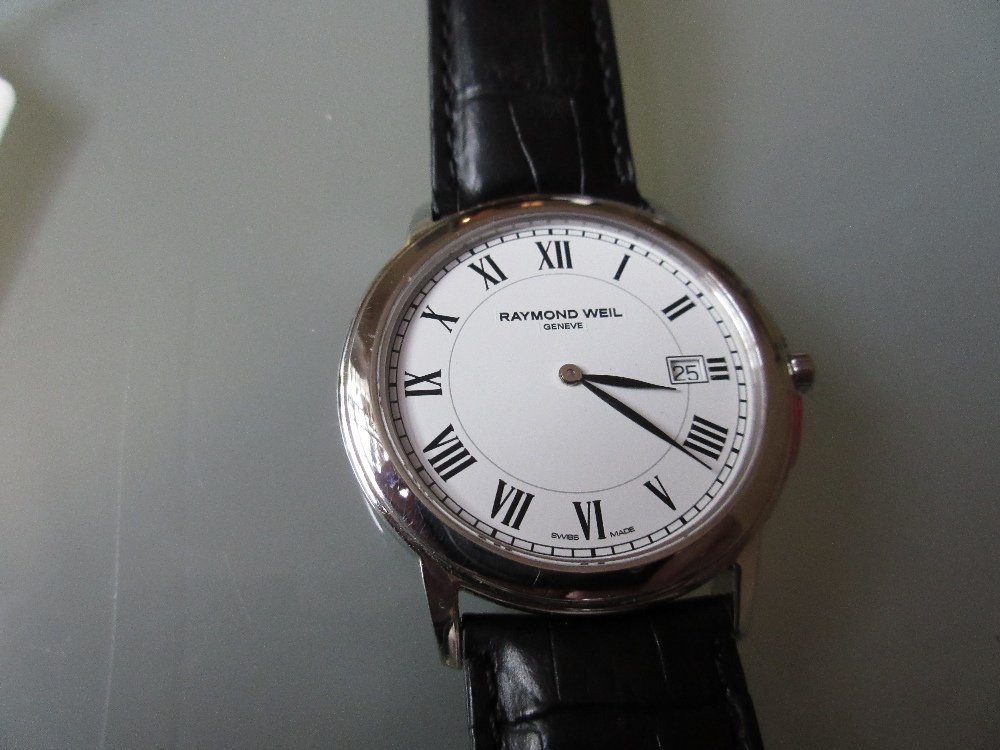 Gentleman's stainless steel cased quartz wristwatch by (1 of 1)