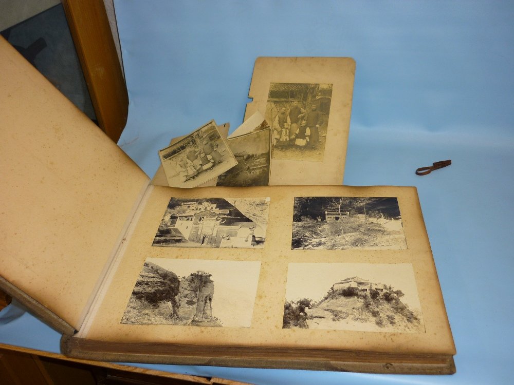 Album of late 19th Century black and white photographs (1 of 1)