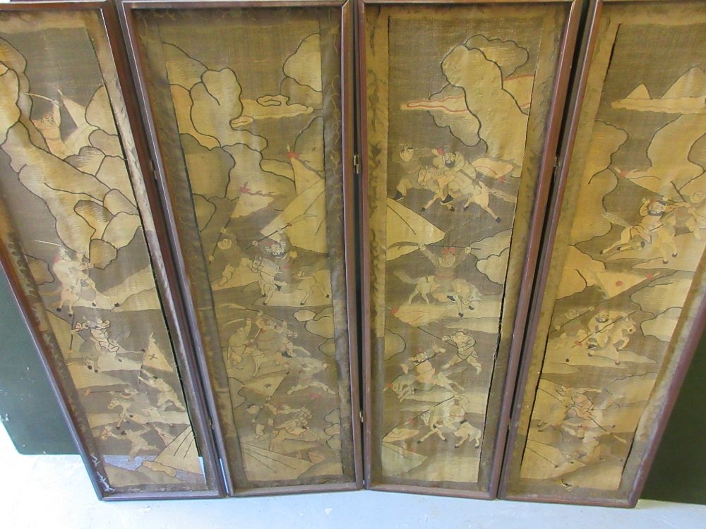 Late 19th / early 20th Century Chinese hardwood four (1 of 2)