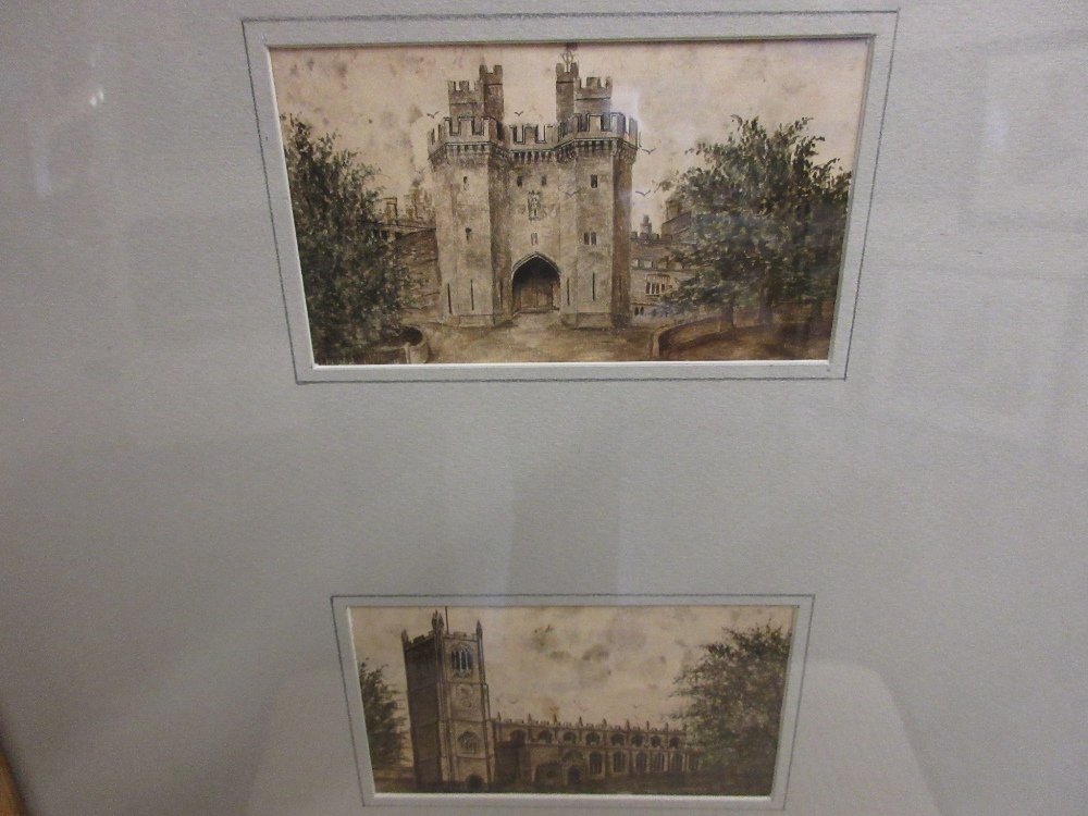 Pair of 19th Century watercolours, by David Forbes, ' (1 of 1)
