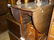 18th Century oak oval drop-leaf dining table on