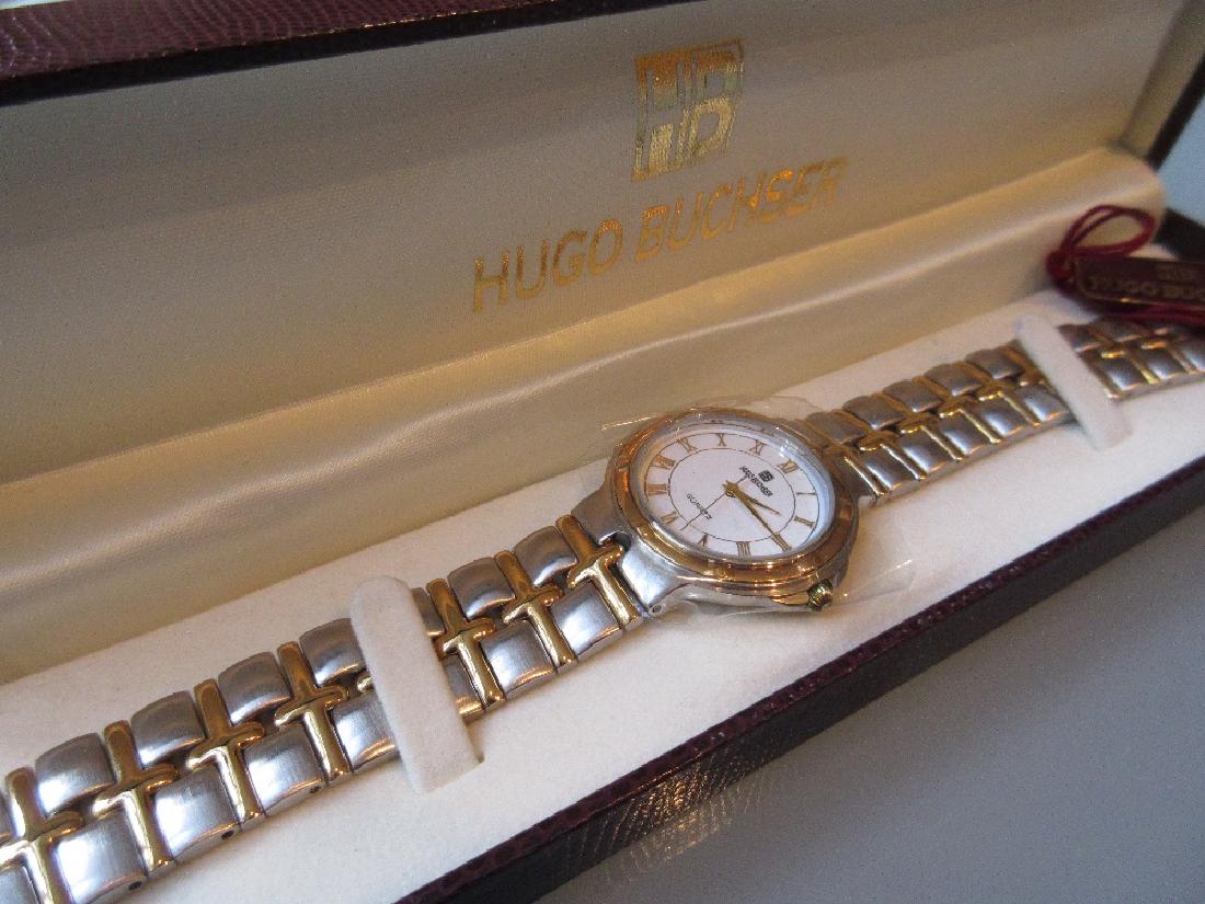 Hugo Buchser gentleman's gold plated 