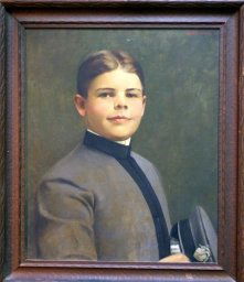 Cochran, Allen Dean: Coopernail Son Medium: oil on canvas Measurement (Height x Width): 24 x 20 Location of Signature: Lower Left Additional Notes: