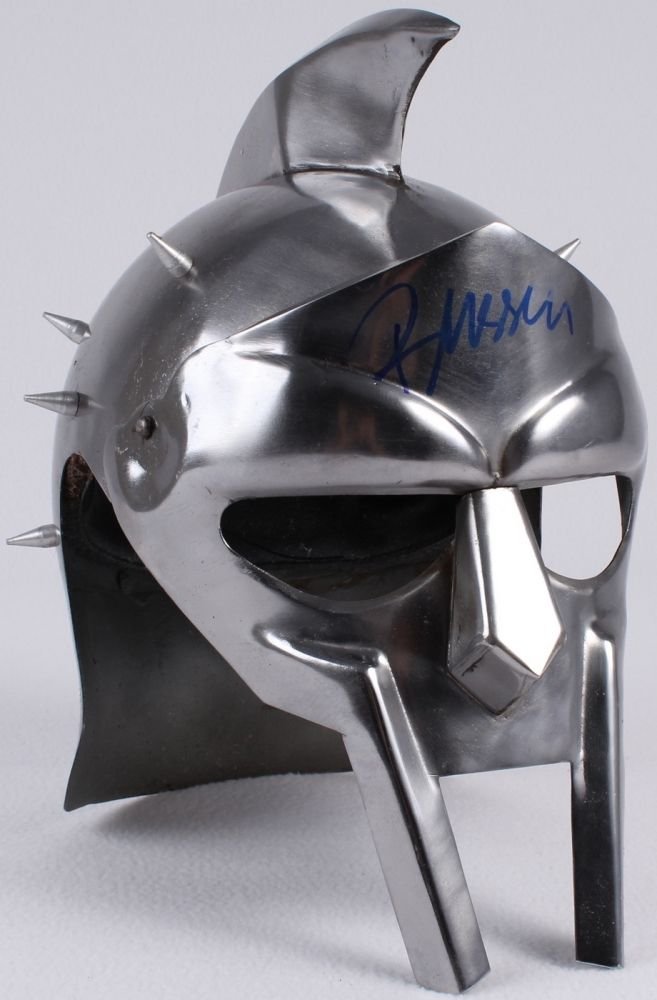 Russell Crowe Signed Gladiator "Maximus" Helmet (1 of 4)