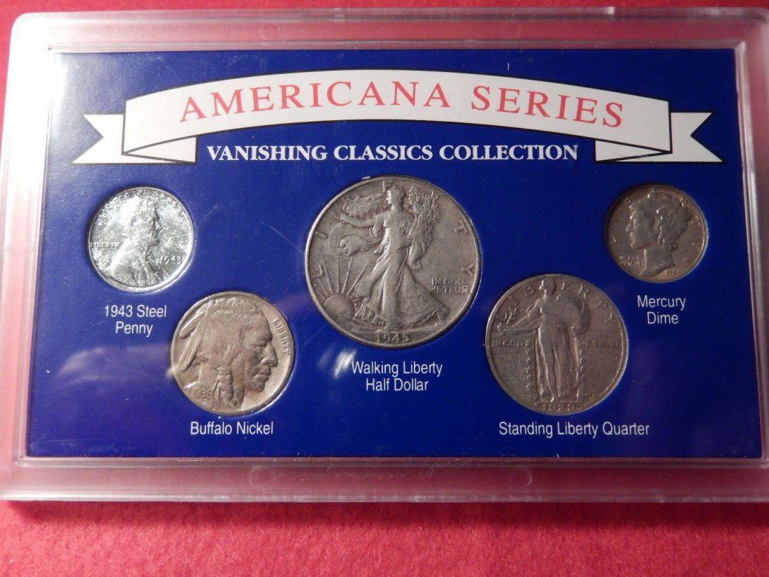 American Series--Vanishing Classic Collection 5 Coins (1 of 1)