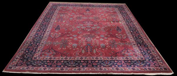 9' x 11'6" Sarouk rug