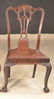 Pair of mahogany side chairs - 3