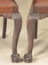 Pair of mahogany side chairs - 6