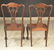 Pair of mahogany side chairs - 7