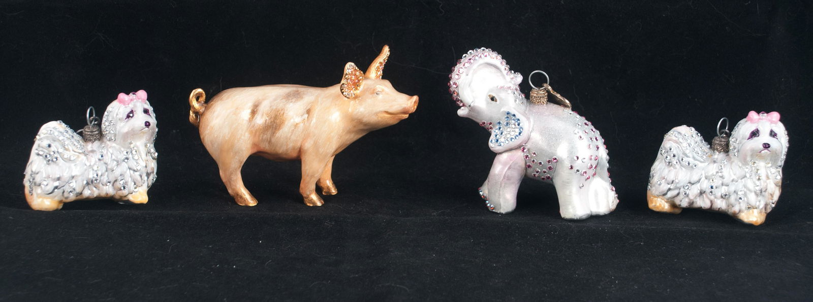 Group of four Jay Strongwater enamel items (1 of 4)