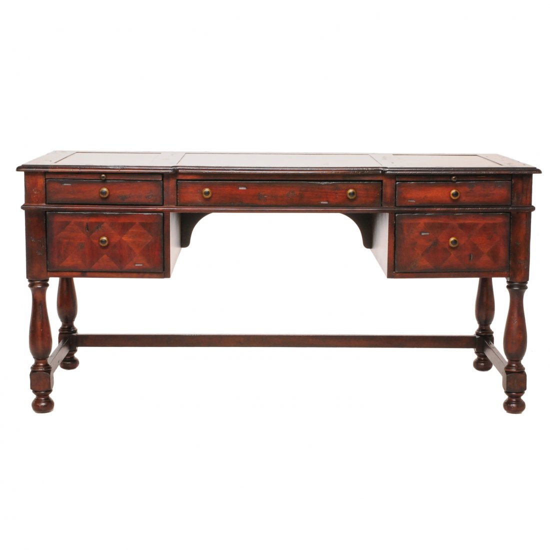 Hekman rustic style writing desk (1 of 9)