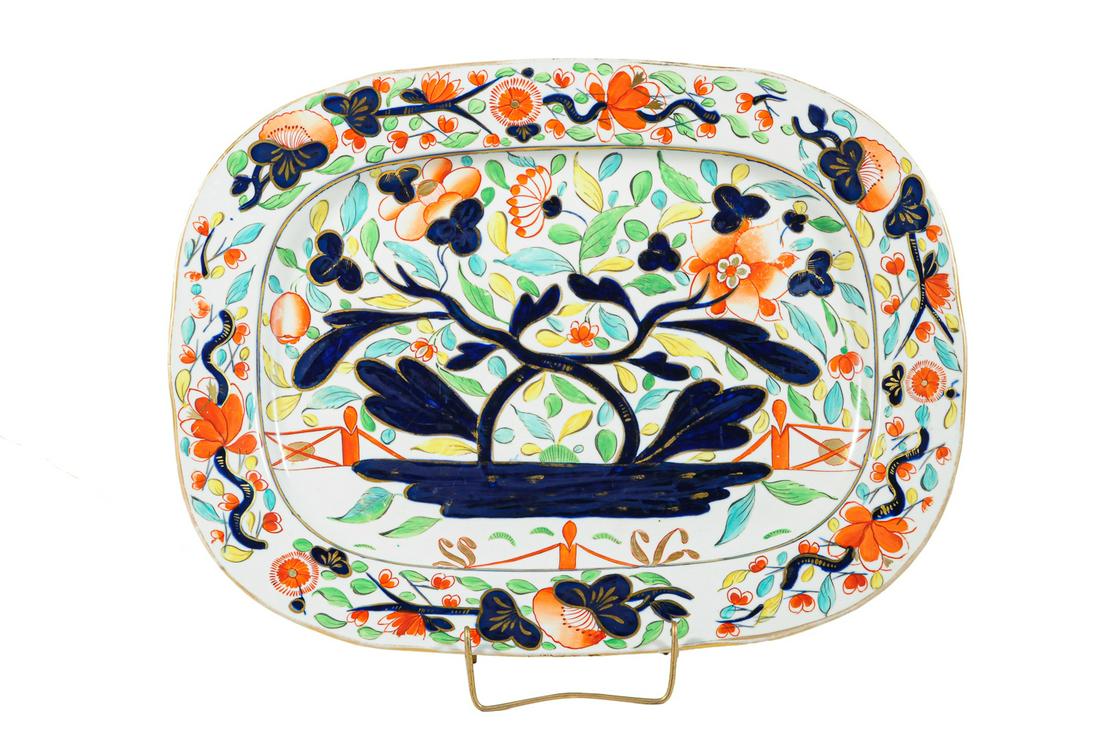 Large Ironstone oval platter (1 of 3)