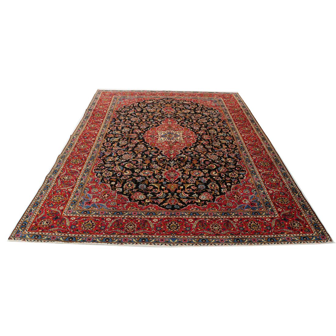 9'7" x 13'2" Kashan rug: 9'7" x 13'2" Kashan rug