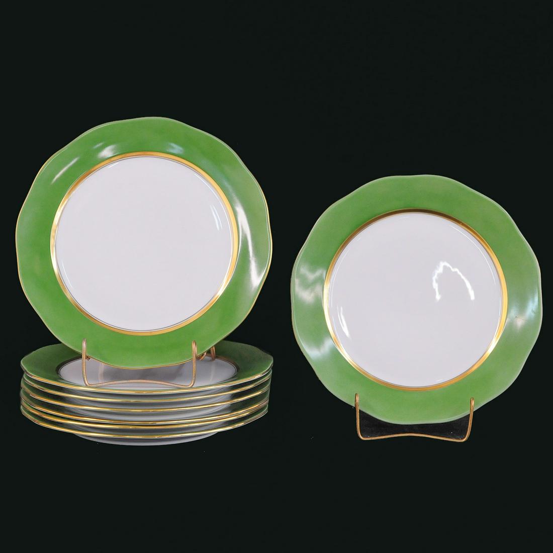 Herend china set of eight chargers (1 of 3)
