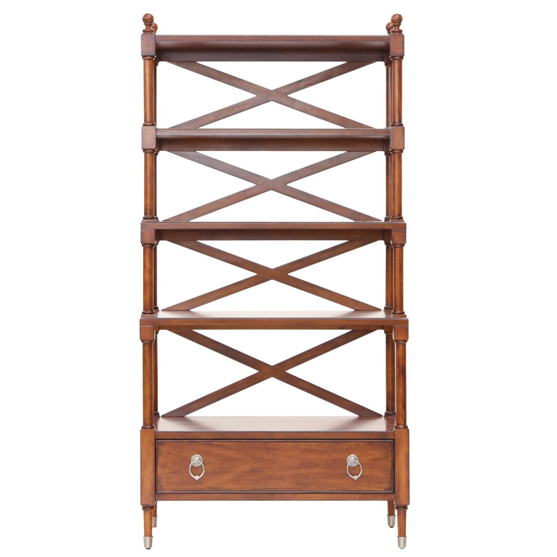 Liz Claiborne Mahogany Bookcase (1 of 5)