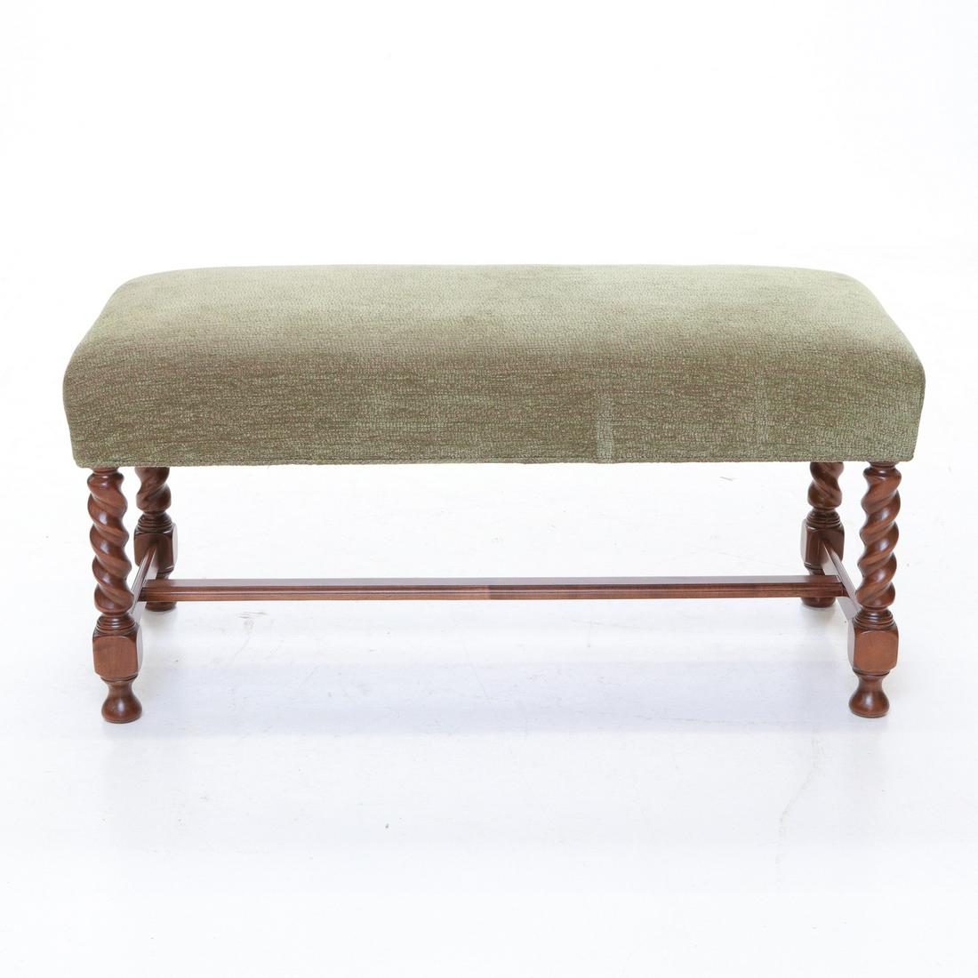 Charles Stewart Upholstered Bench (1 of 5)