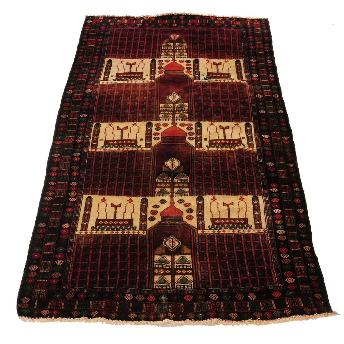 Balouchi Rug, 4' x 7'2" (1 of 2)