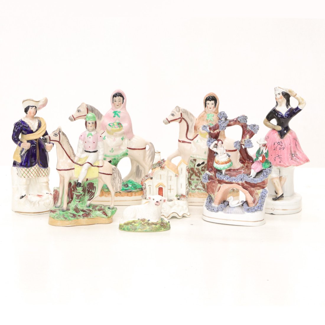 Staffordshire Porcelain Figures (1 of 5)