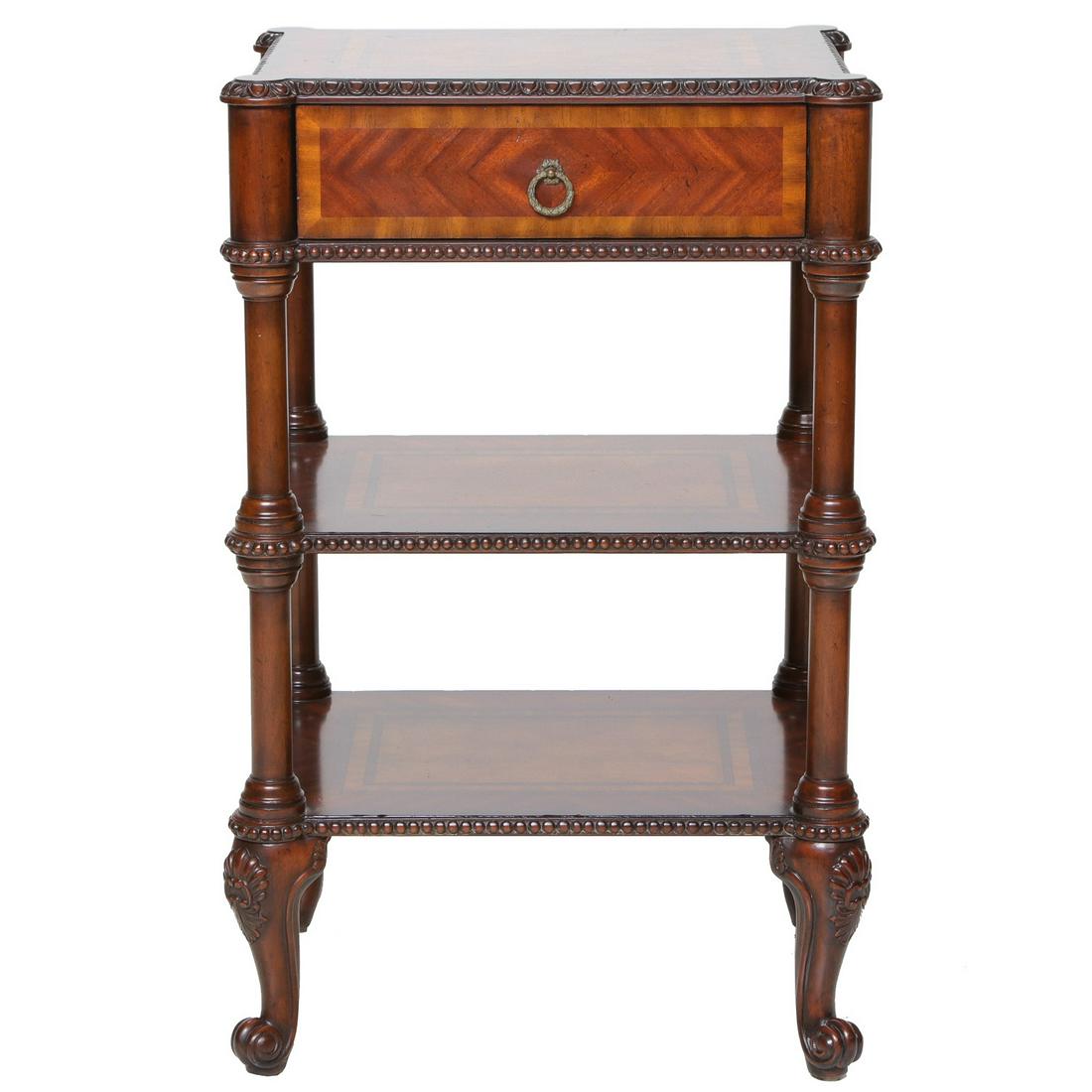 Maitland Smith Mahogany Side Table (1 of 8)