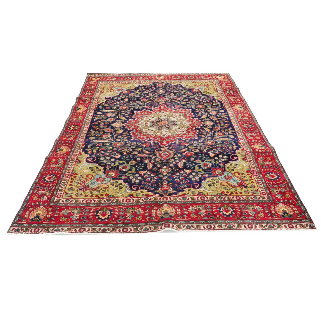 Tabriz Rug, 7'8" x 11'8": Tabriz Rug, 7'8" x 11'8"