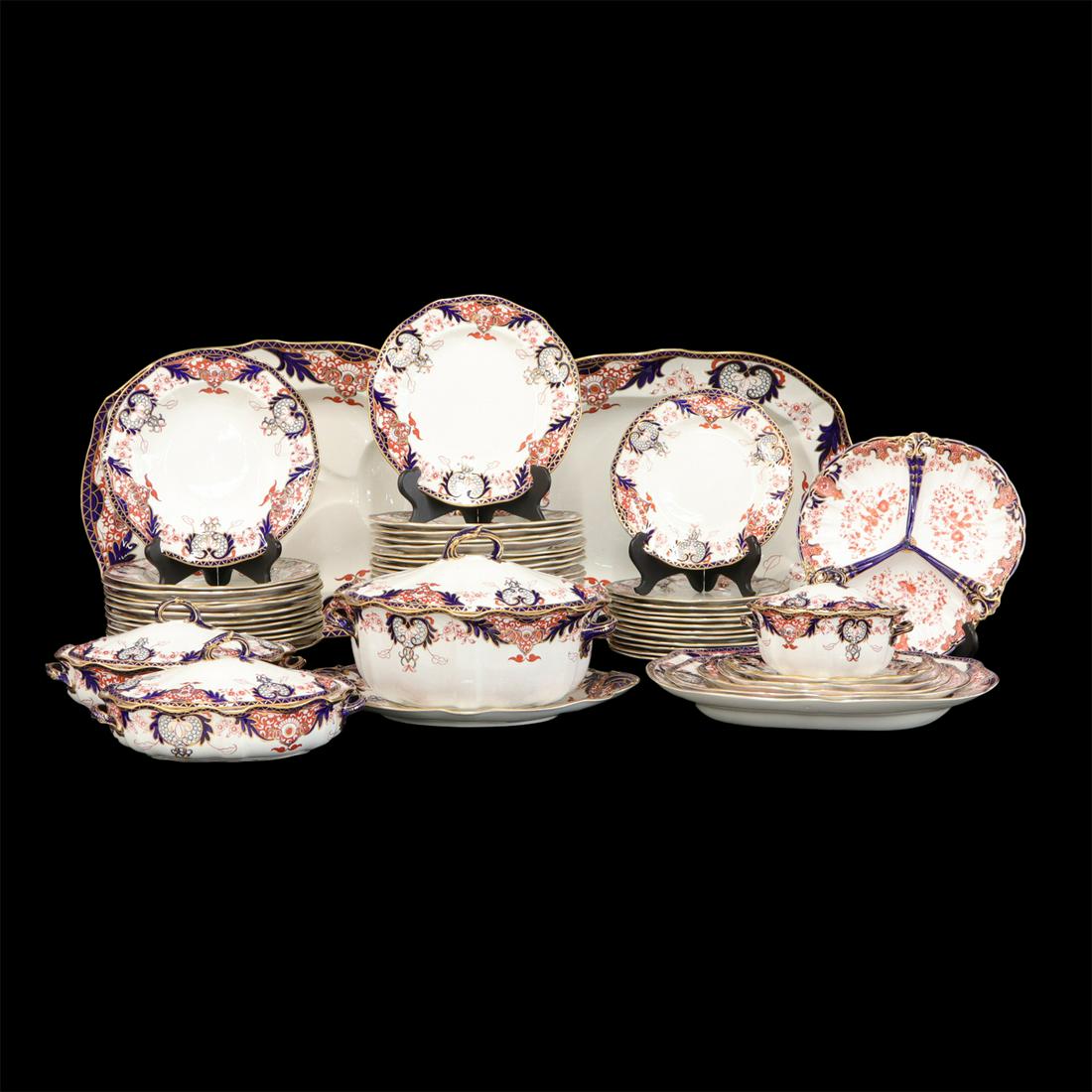 Vintage Royal Crown Derby China Dinner Set (1 of 6)