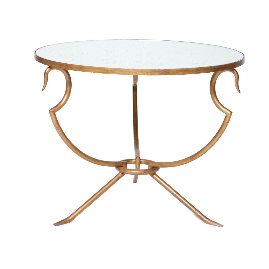 Venetian Gold Leaf Swan Center Table (1 of 3)