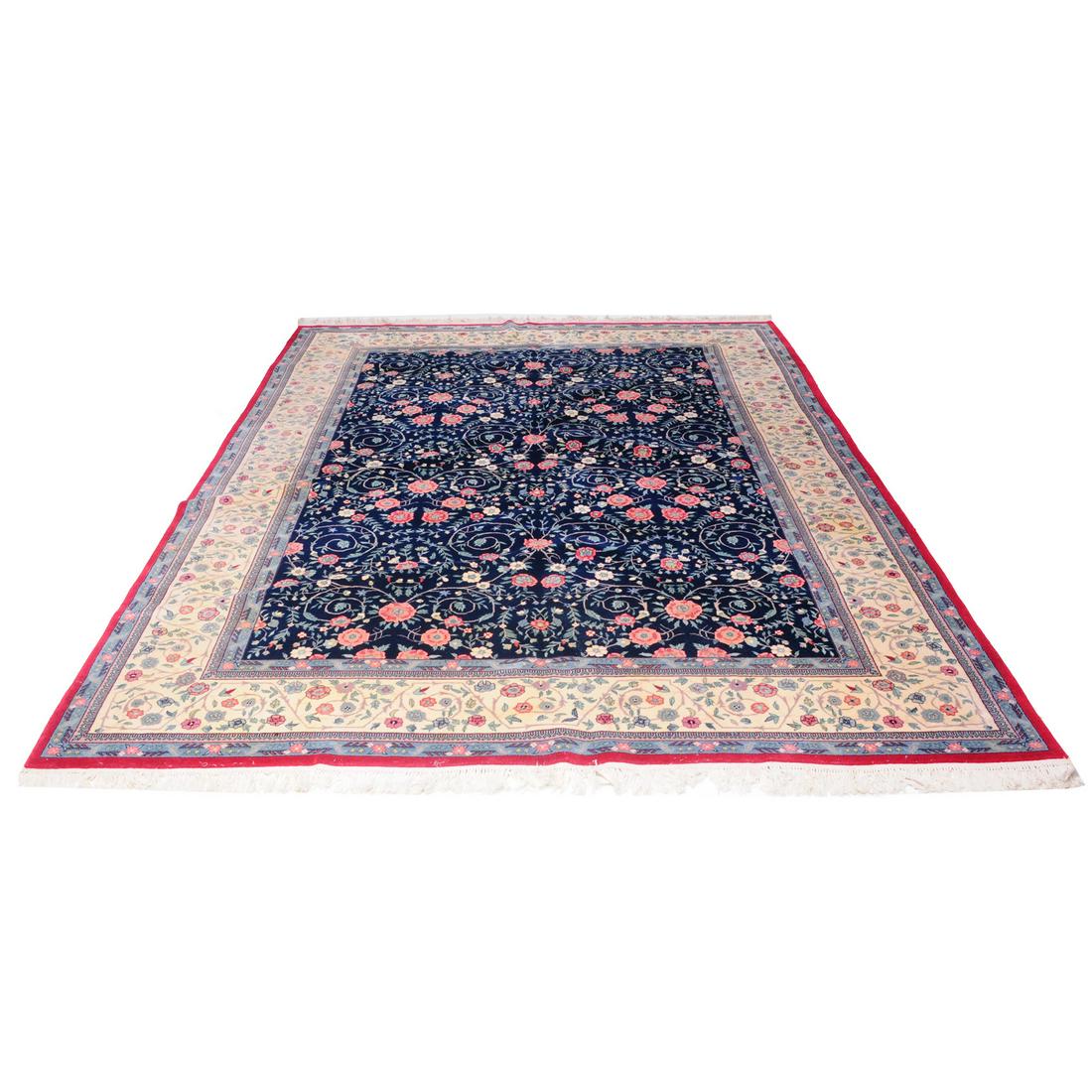 Kashan Rug, 8'10" x 12': Kashan Rug, 8'10" x 12'
