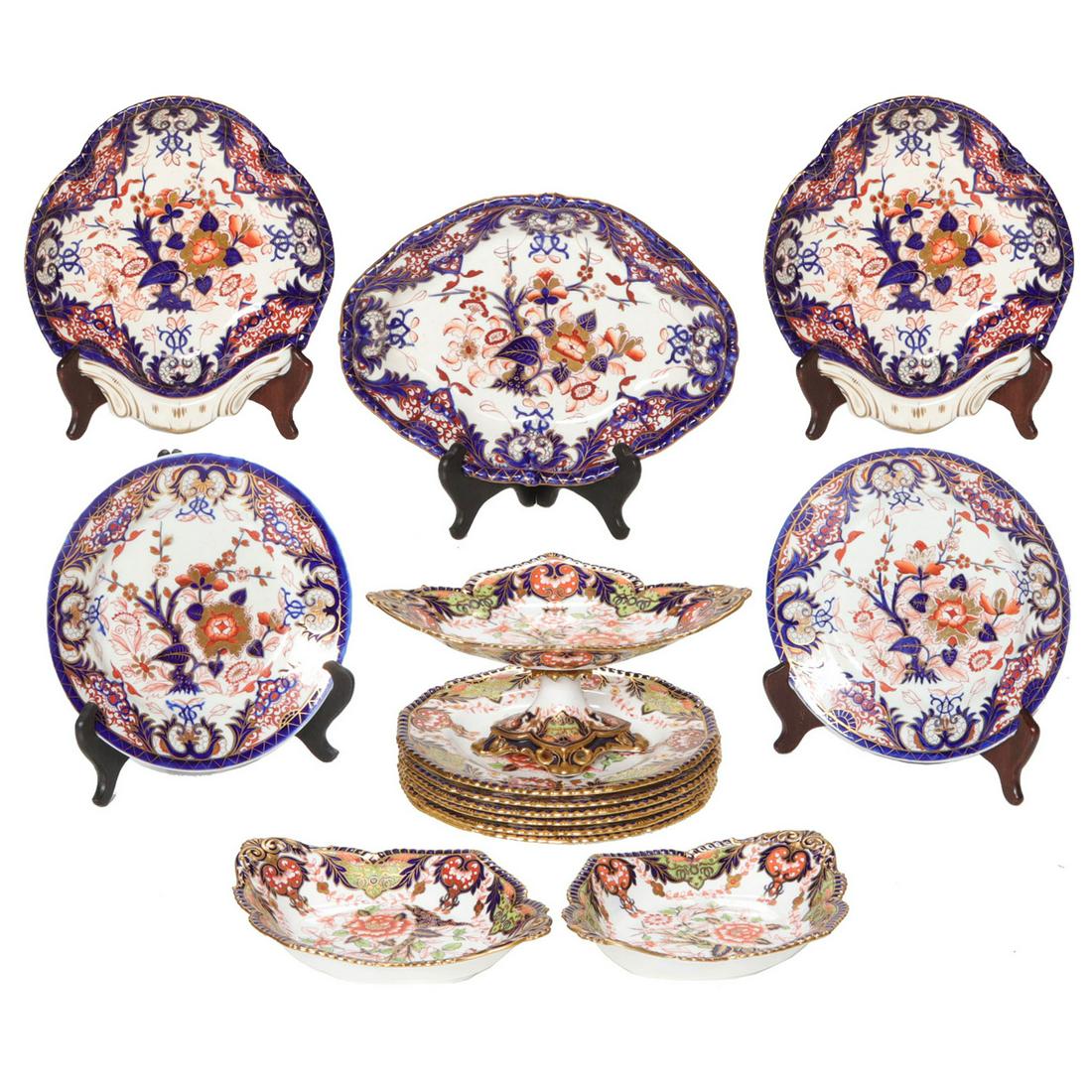 Collection of Derby Porcelain Tableware (1 of 8)