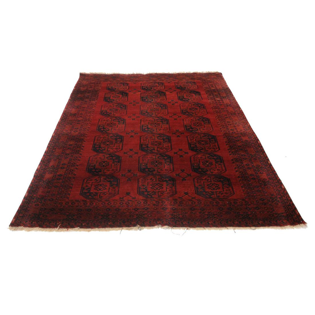 Afghan Ersari Rug, 7'3" x 10'2" (1 of 2)