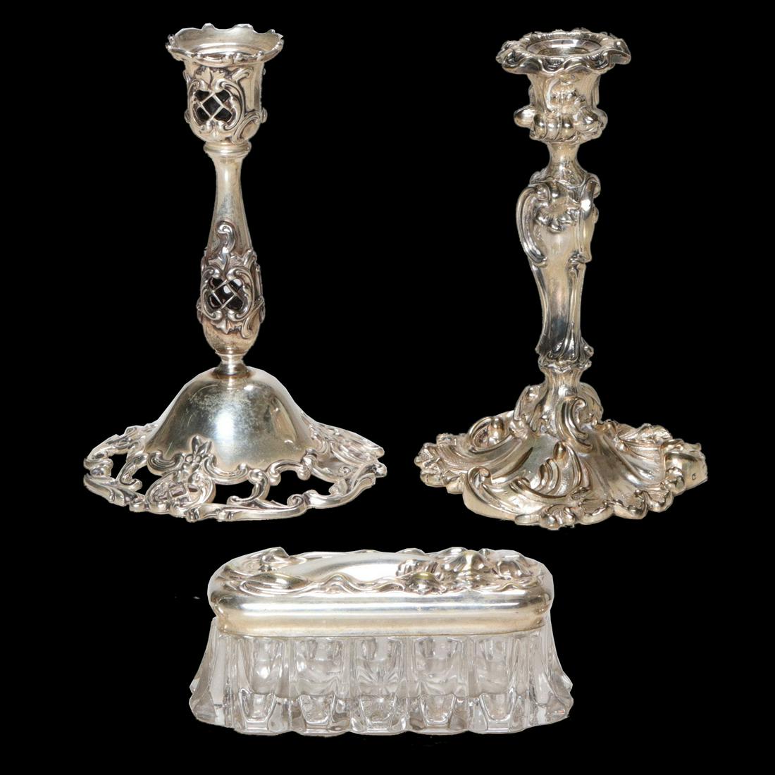 Vintage Grouping of Silver Items, Three Pieces (1 of 4)