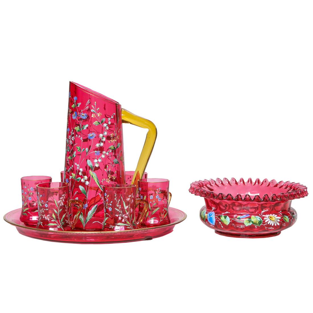 Cranberry Lemonade Set, Nine Total Pieces (1 of 5)