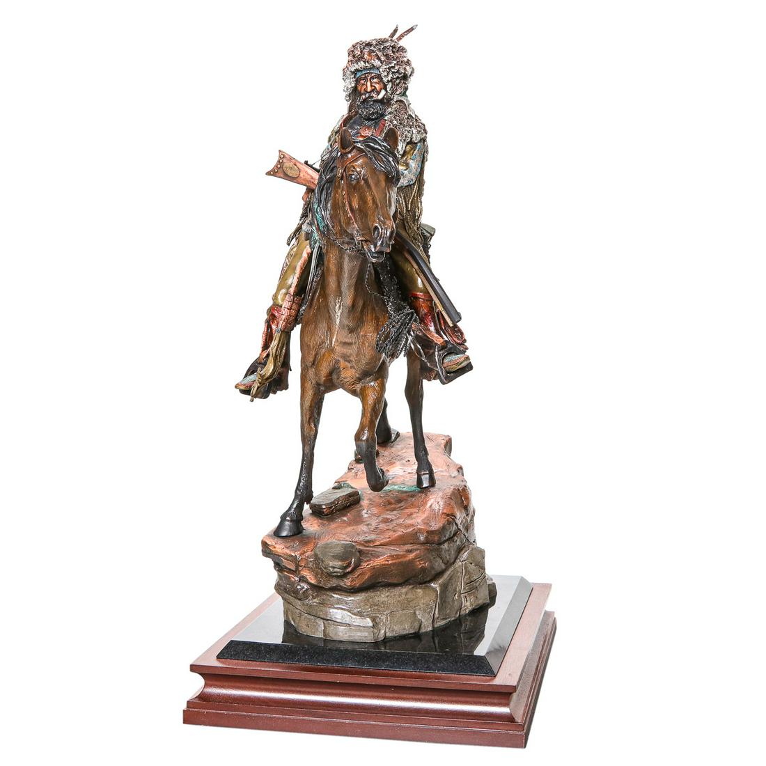 David Lemon's "Down from the High Lonesome"  Bronze (1 of 8)