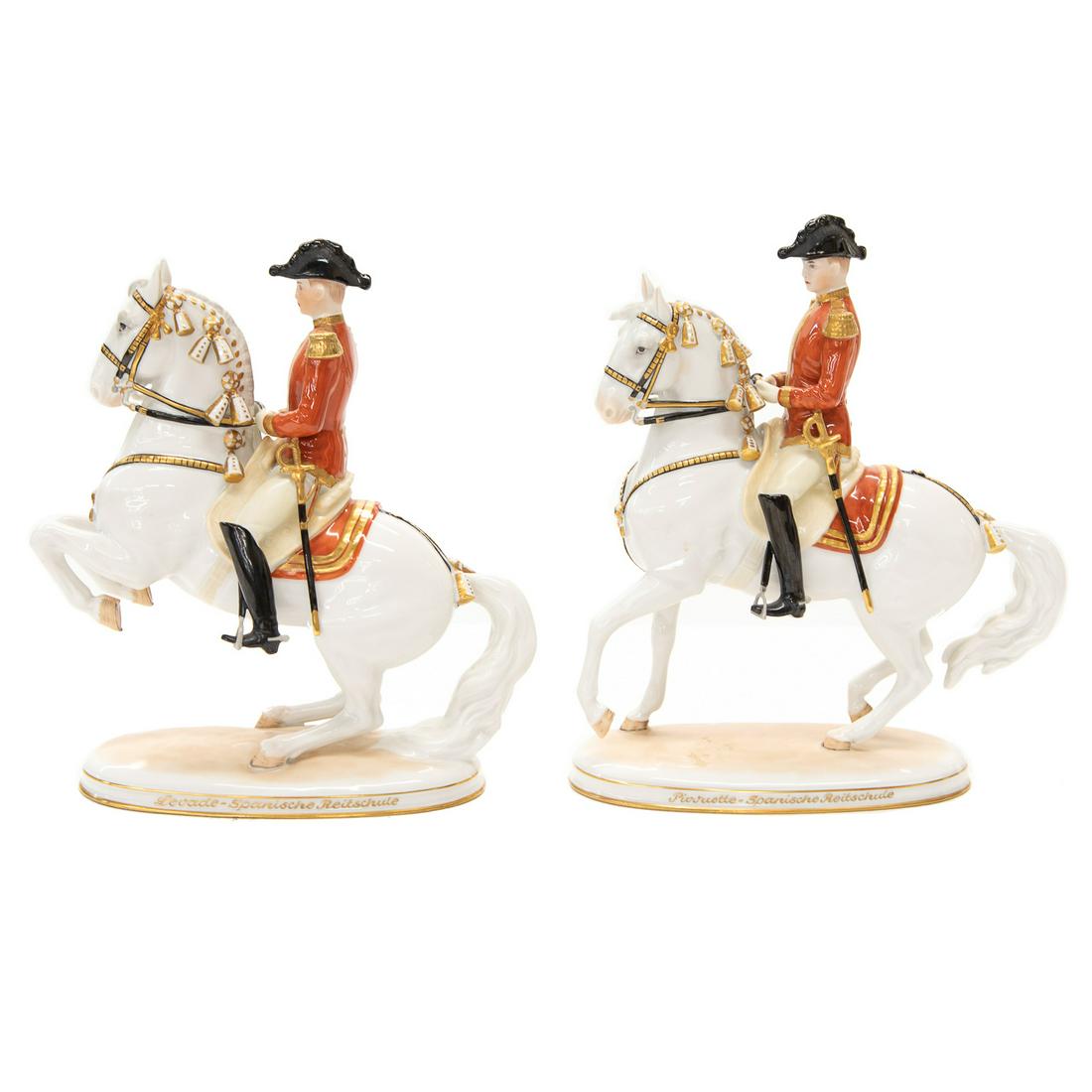 Vintage Vienna Augarten Porcelain Grouping, Two Pieces, Both Hand Painted and Hand Gilded (1 of 7)