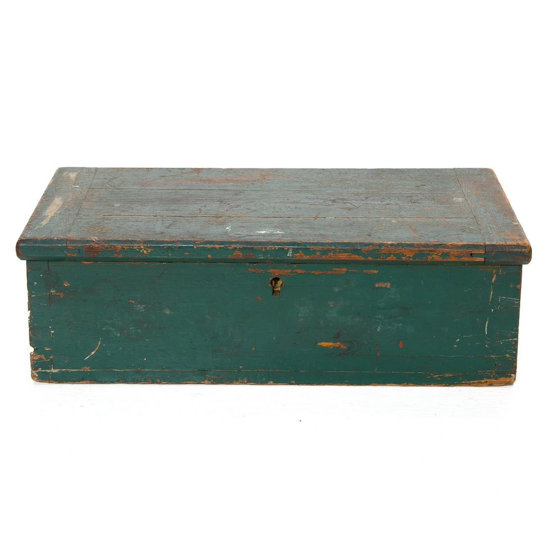 19th C. Early American Candlebox, Storage Box and Corner Shelf, Three Total Items, C. 1890-1900 (1 of 8)