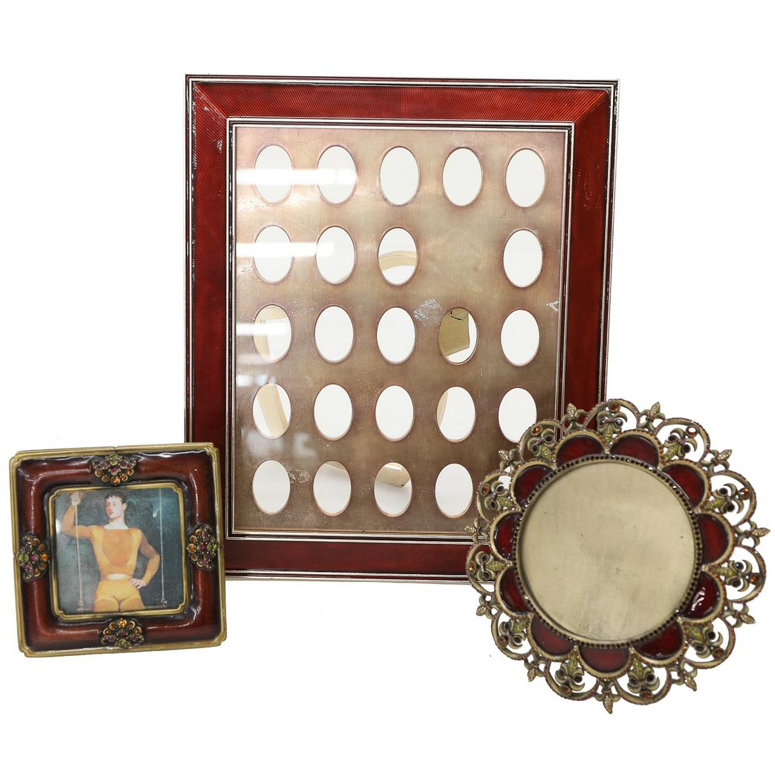 Jay Strongwater Picture Frames, Collection of Three (1 of 7)