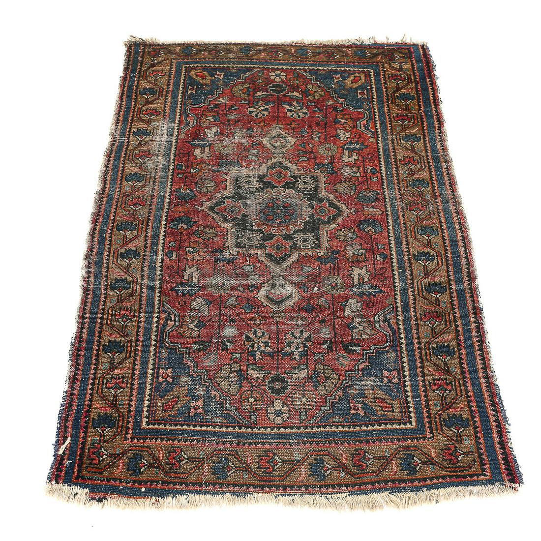 Hamadan Rug, 2’5" x 3’: Hamadan Rug, 2’5” x 3’