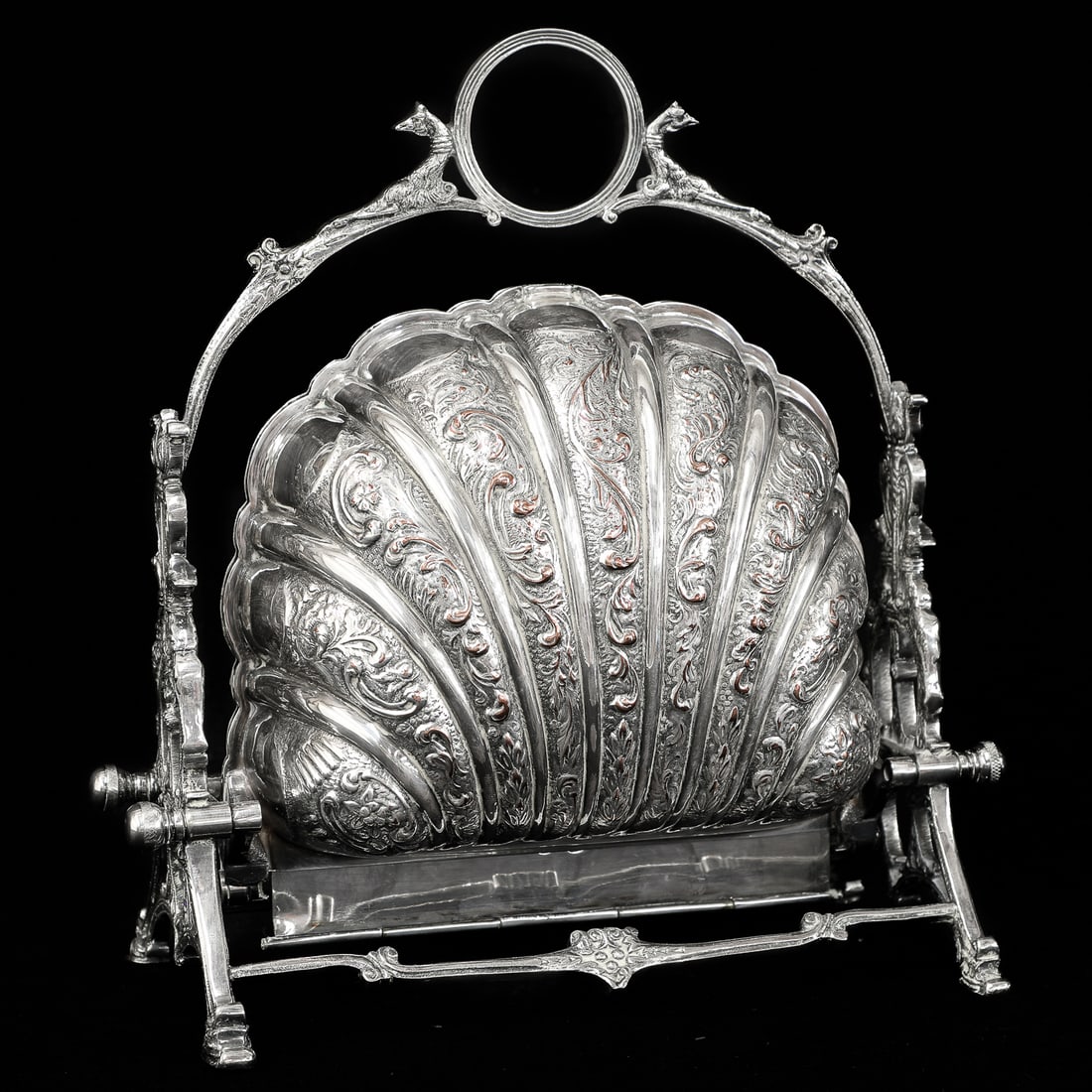 Mid-20th C. William Adams Silver Plated Sheffield Reproduction Muffin Warmer (1 of 6)