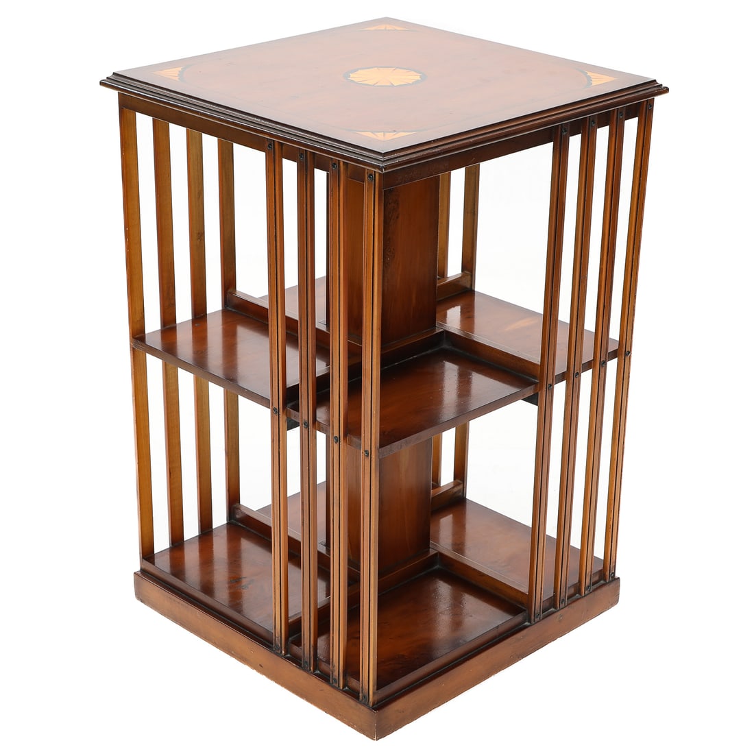 Benchmade English Yew Wood Revolving Bookstand (1 of 6)