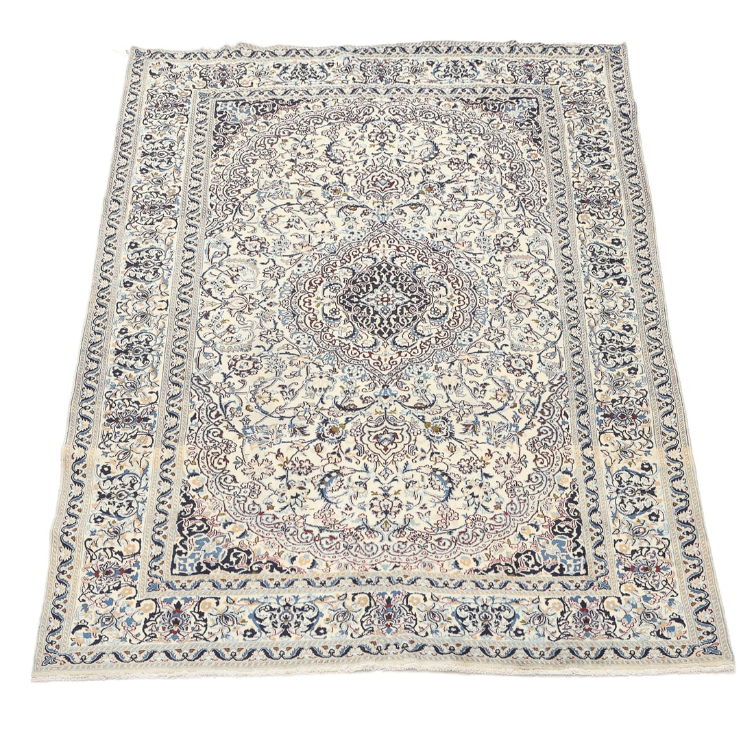 Nain Rug, 6'5" x 9'10": Nain Rug, 6'5" x 9'10"