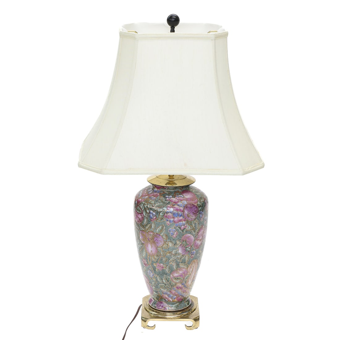 Cloisonne Style Porcelain Table Lamp (1 of 5)