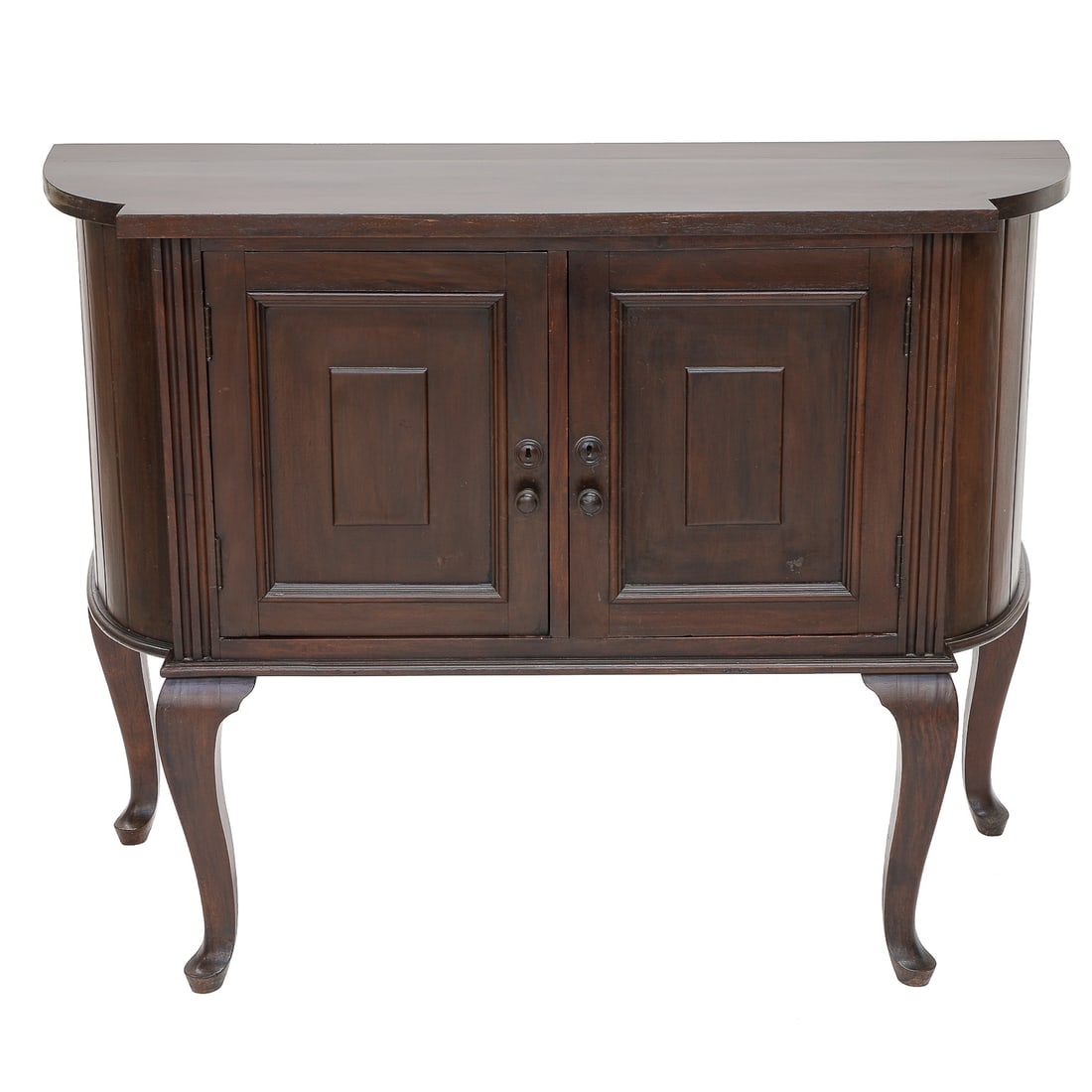 Italian Style Mahogany Shaped Front Server (1 of 6)