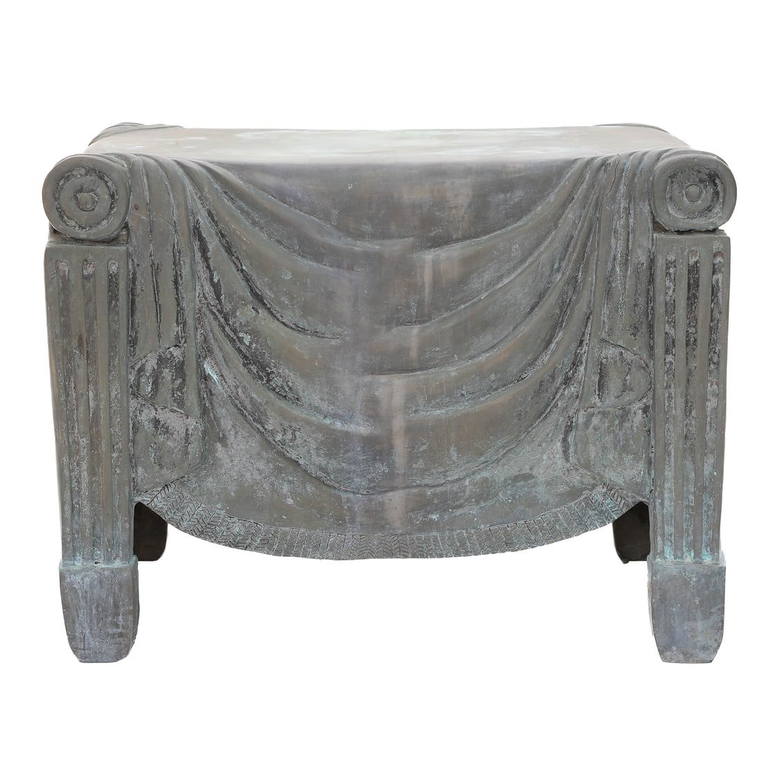 Vintage Verde Bronze Garden Bench (1 of 7)