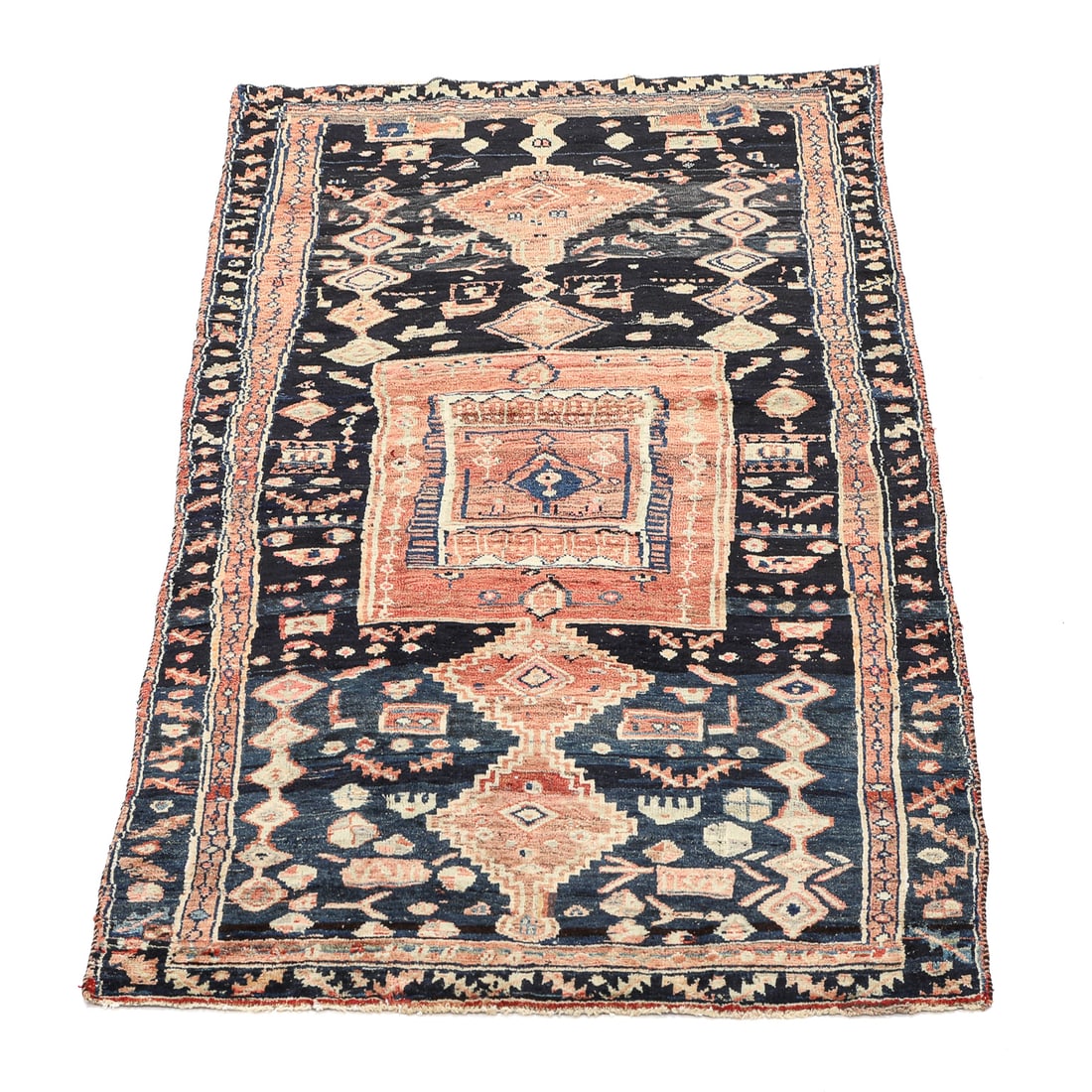 Bijar Rug, 4'4" x 9'9": Bijar Rug, 4'4" x 9'9"