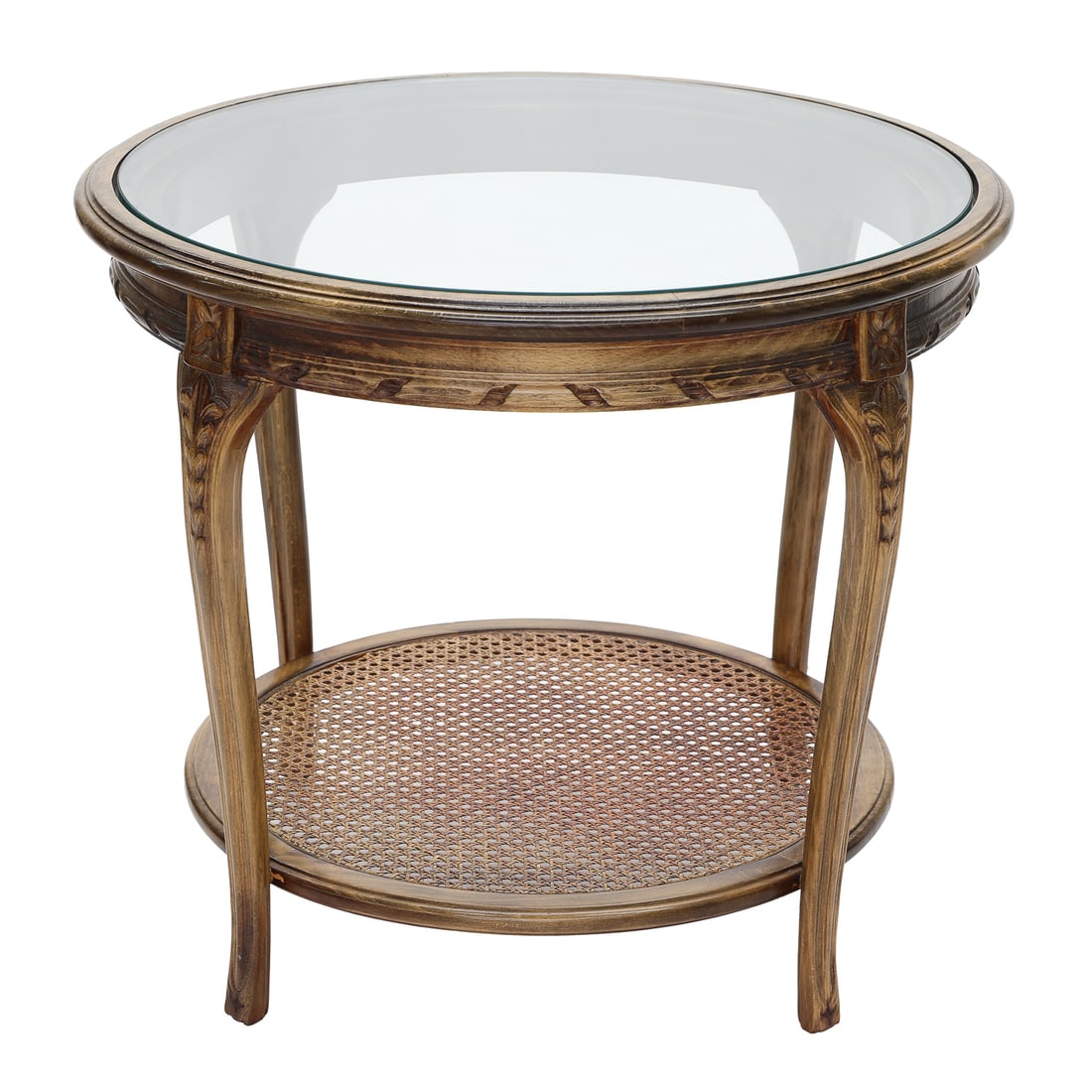 Round Louis XV Style Occasional Table (1 of 4)