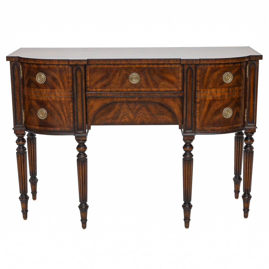 Maitland-Smith English Style Flame Mahogany Sideboard (1 of 8)