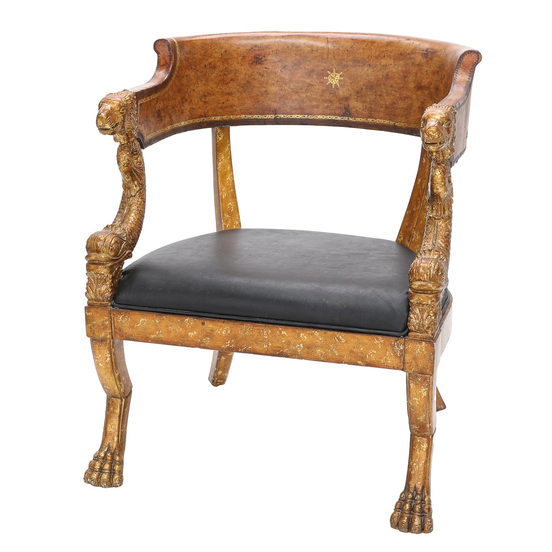 Maitland-Smith Barrel Back Occasional Chair (1 of 11)
