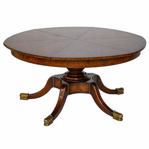 Althorp by Theodore Alexander Patent Jupe Round Dining Table