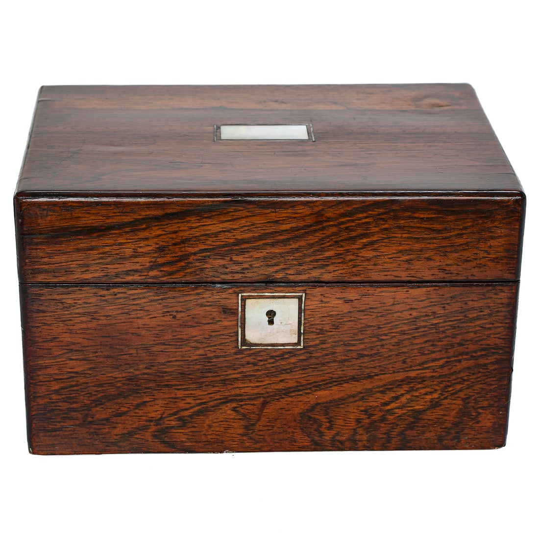 19th C. English Rosewood Gentleman's Fitted Travel Vanity/Dressing Box (1 of 8)