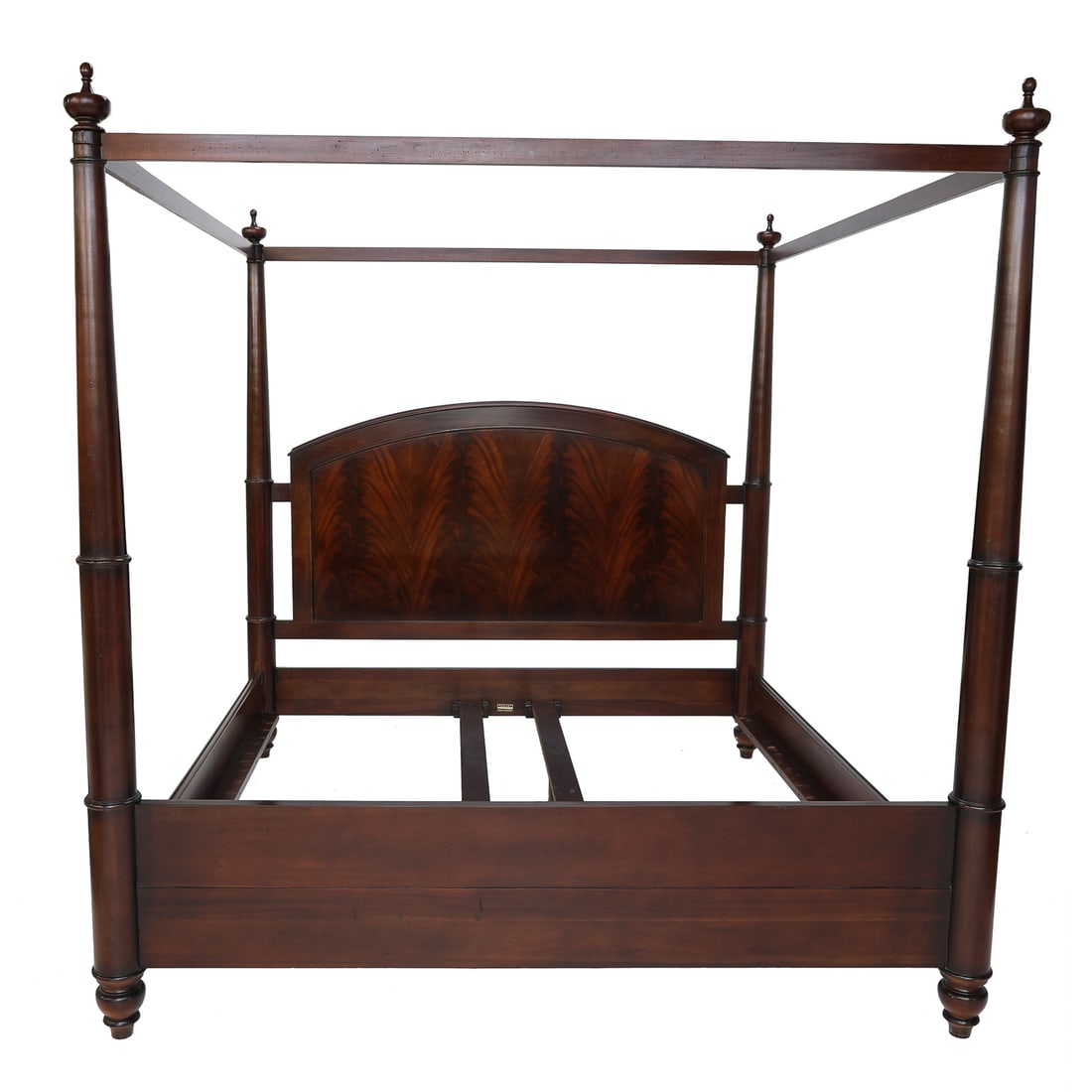 Milling Road by Baker Furniture Mahogany Four Poster King Size Canopy Bed (1 of 8)