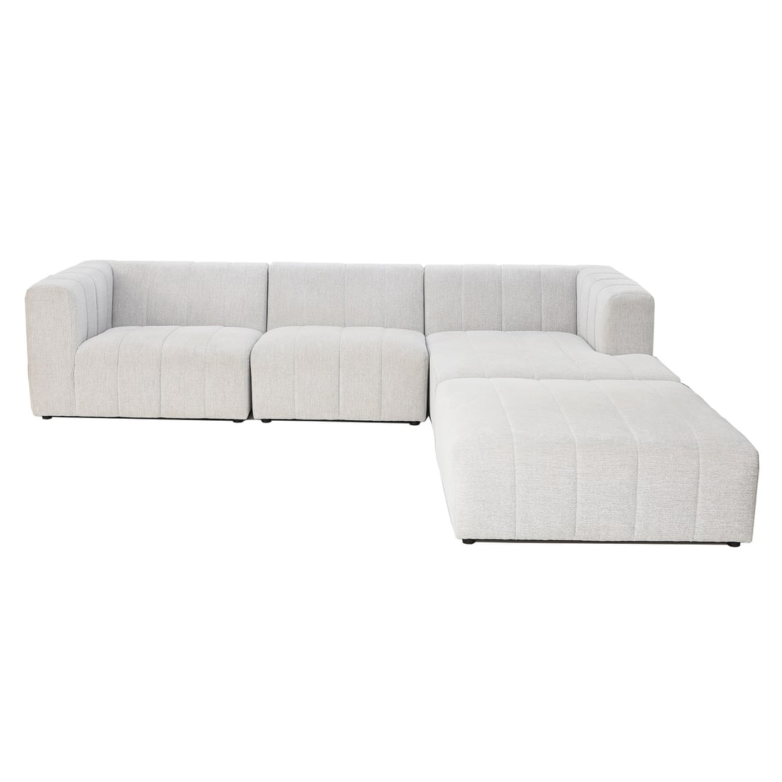 Four Hands Langham Channel Sectional Sofa, Four Total Parts (1 of 8)